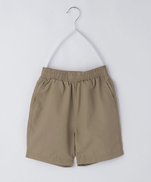 THE SHOP TK （ザ ショップ ティーケー ）の「【110－160】ナイロンワッシャーショーツ/接触冷感・洗濯機OK（その他パンツ・キッズ・ダークグリーン/ブルー/ブラック/サンドベージュ/ライトパープル・11/12/13/14/15 /16）」の2枚目の写真