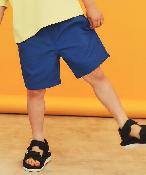 THE SHOP TK （ザ ショップ ティーケー ）の「【110－160】ナイロンワッシャーショーツ/接触冷感・洗濯機OK（その他パンツ・キッズ・ダークグリーン/ブルー/ブラック/サンドベージュ/ライトパープル・11/12/13/14/15 /16）」の6枚目の写真