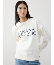 BANANA REPUBLIC FACTORY STORE | BANANA REPUBLIC FACTORY STORE　　日本限定 ロゴスウェットシャツ トレーナー(スウェット)