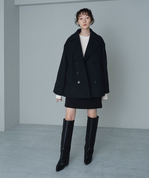 EMMEL REFINES＞EM ピーコート（ピーコート）｜EMMEL REFINES（エメル
