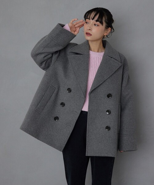 セール】＜EMMEL REFINES＞EM ピーコート（ピーコート）｜EMMEL