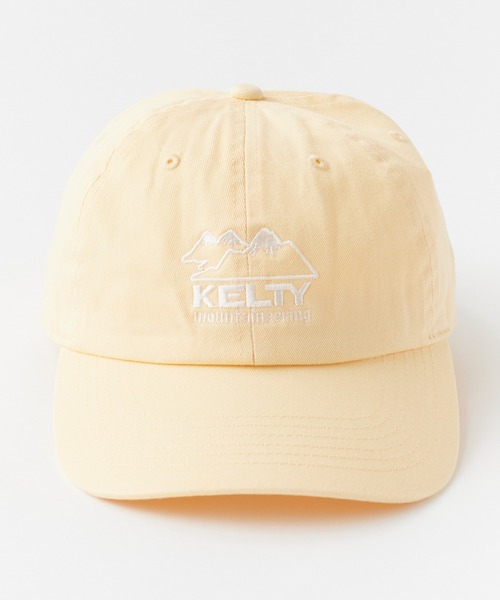 KELTY(ケルティ)の「KELTY/ケルティ エンブロイダリー ロゴ パネル キャップ 2026年 夏 夏服(キャップ・メンズ・ベージュ/ネイビー/ブラック/オリーブ/ライトイエロー/ブルー/オレンジ・FREE)」の1枚目の写真