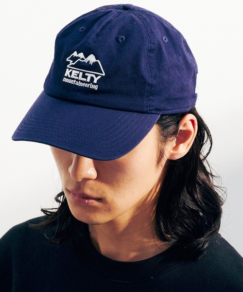 KELTY（ケルティ）の「KELTY/ケルティ エンブロイダリー ロゴ パネル キャップ（キャップ・メンズ・ベージュ/ネイビー/ブラック/オリーブ・FREE）」の16枚目の写真