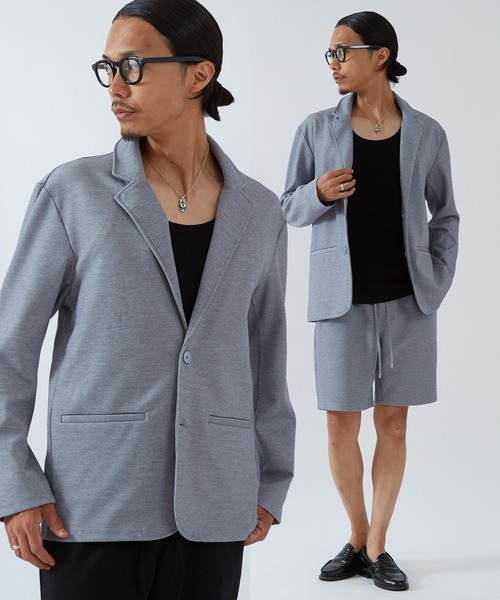 improves（インプローブス）の「イージーケア テーラードジャケット（テーラードジャケット・メンズ・ブルーグレー/ブラック/ベージュ/ネイビー・MEDIUM/LARGE/X-LARGE）」の3枚目の写真