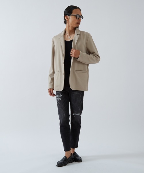 improves（インプローブス）の「イージーケア テーラードジャケット（テーラードジャケット・メンズ・ブルーグレー/ブラック/ベージュ/ネイビー・MEDIUM/LARGE/X-LARGE）」の22枚目の写真