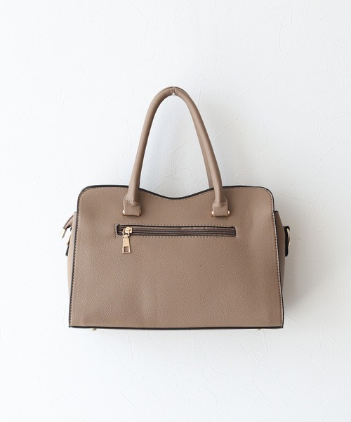 BLUEEAST（ブルーイースト）の「2wayリボンバッグ（ハンドバッグ・レディース・ブラック/ベージュ/ブラウン・FREE）」の21枚目の写真