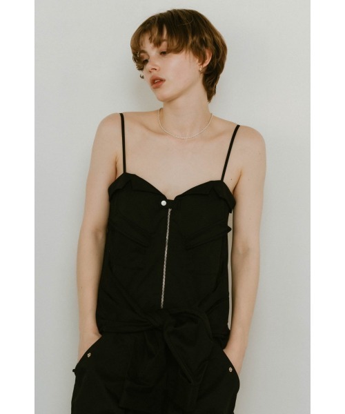 2way front cross all in one（サロペット/オーバーオール）｜Knuth