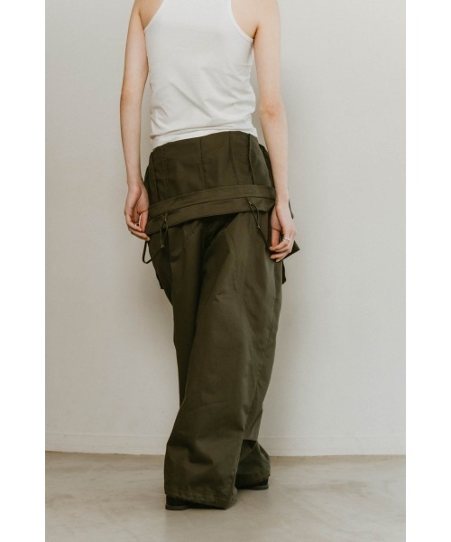サロペット・オーバーオール・オールインワン Knuth Marf 2way front cross all in one Knuth Marf サロペット オーバーオール 2way front cross all in