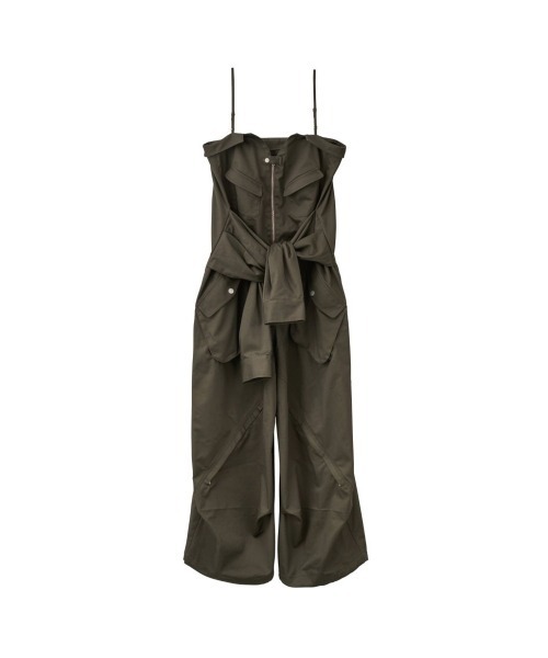 サロペット・オーバーオール・オールインワン knuth marf 2way front cross all in one Knuth Marf - 2way front cross all in one / 2ウェイ フロント
