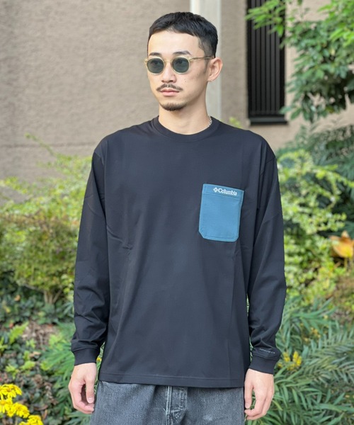 Columbia（コロンビア）の「【Columbia】ヤングストリートロングスリーブクルー（スウェット・メンズ・ホワイト/ブラック・MEDIUM/LARGE/X-LARGE）」の2枚目の写真