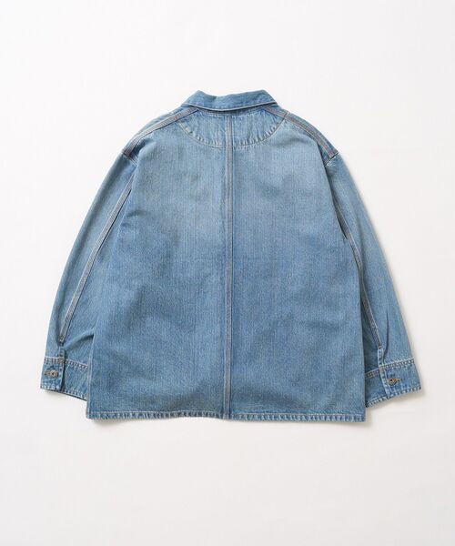 セール】デニムカバーオールジャケット（デニムジャケット）｜AMERICAN