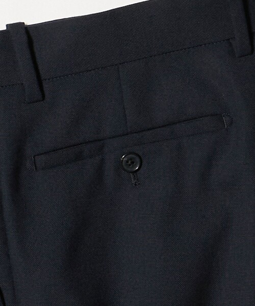 SOVEREIGN（ソブリン）の「＜SOVEREIGN＞ホップサック 1プリーツ スラックス RELAX MODEL（スラックス・メンズ・ネイビー・M/L）」の10枚目の写真