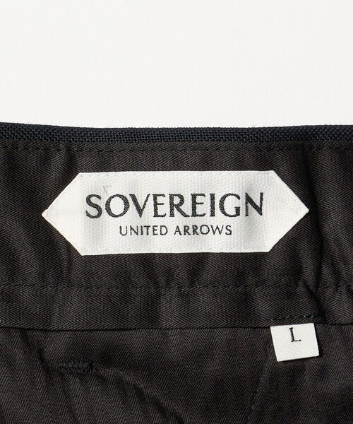 SOVEREIGN＞ホップサック 1プリーツ スラックス RELAX MODEL