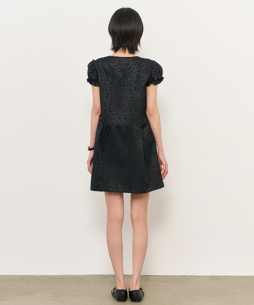 GENERAL IDEA(ジェネラルアイデア)の「GENERAL IDEA/ジェネラルアイディア silky jacquard mini one-piece ワンピース(ワンピース・レディース・ブラック・S/M/L)」の19枚目の写真