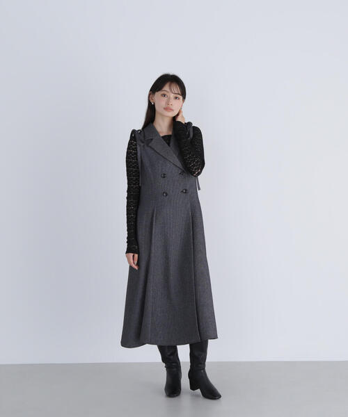 ◇2wayショルダーリボンジャンスカ（ジャンパースカート）｜NATURAL