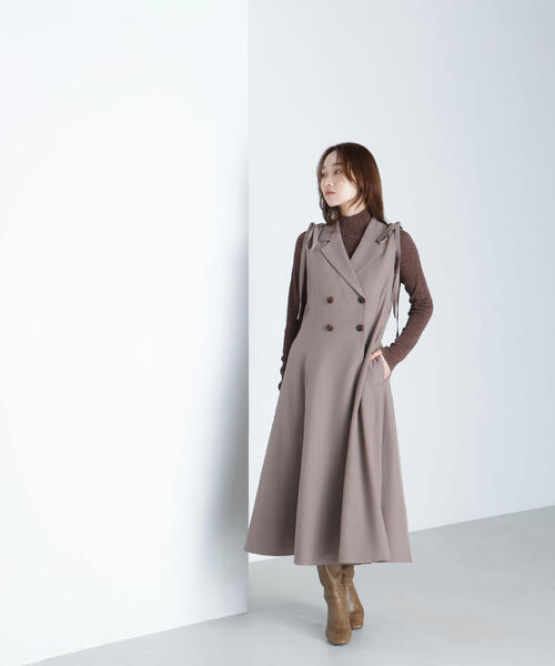 ◇2wayショルダーリボンジャンスカ（ジャンパースカート）｜NATURAL