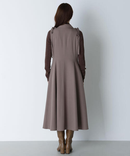 ◇2wayショルダーリボンジャンスカ（ジャンパースカート）｜NATURAL