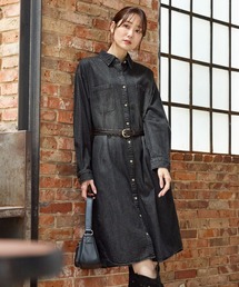 Honeys | デニムシャツワンピース(ワンピース)