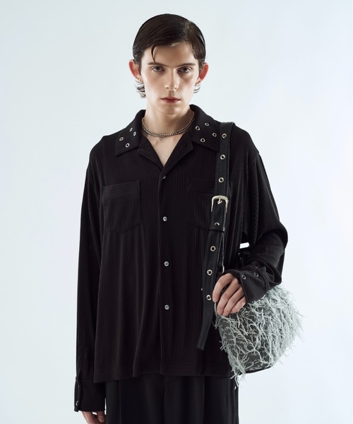 seyto（セイト）の「By-color fringe multi way bag / バイカラーフリンジマルチウェイバック（ショルダーバッグ・メンズ・ブラウン/グレー・FREE）」の19枚目の写真