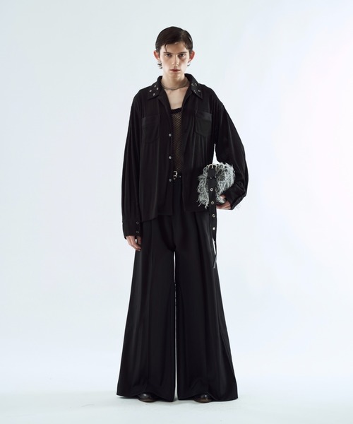 seyto（セイト）の「By-color fringe multi way bag / バイカラーフリンジマルチウェイバック（ショルダーバッグ・メンズ・ブラウン/グレー・FREE）」の20枚目の写真