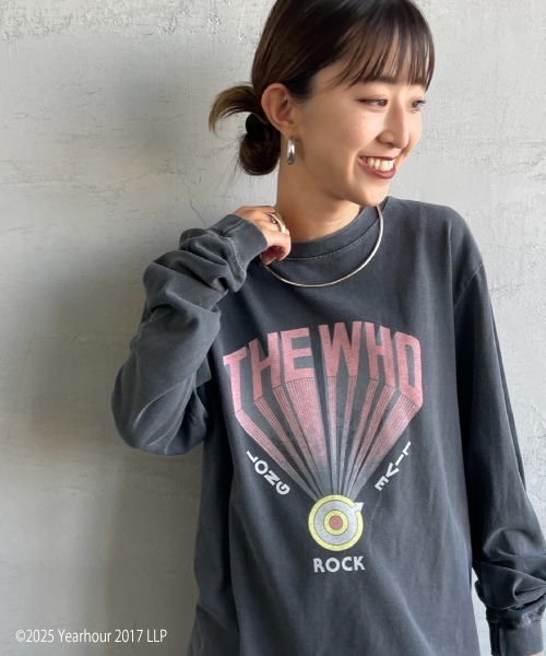 ✨大人気！THE WHO！GOOD ROCK SPEED F ヴィンテージ加工 GOOD ROCK SPEED(グッドロックスピード)ヴィンテージ加工Tシャツ