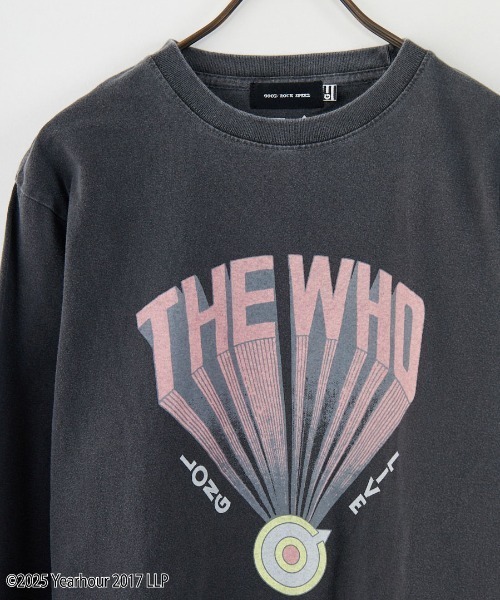 GOOD ROCK SPEED（グッドロックスピード）の「[GOOD ROCK SPEED/グッドロックスピード] 別注 THE WHO ロックプリントロンT（Tシャツ/カットソー・レディース・チャコールグレー・M/L/XL）」の14枚目の写真