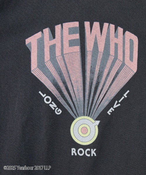 GOOD ROCK SPEED（グッドロックスピード）の「[GOOD ROCK SPEED/グッドロックスピード] 別注 THE WHO ロックプリントロンT（Tシャツ/カットソー・レディース・チャコールグレー・M/L/XL）」の8枚目の写真