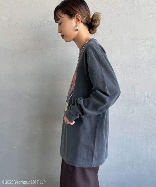 GOOD ROCK SPEED（グッドロックスピード）の「[GOOD ROCK SPEED/グッドロックスピード] 別注 THE WHO ロックプリントロンT（Tシャツ/カットソー・レディース・チャコールグレー・M/L/XL）」の6枚目の写真