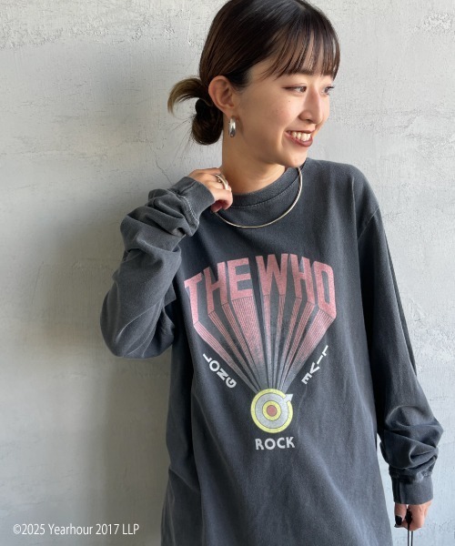 ✨大人気！THE WHO！GOOD ROCK SPEED F ヴィンテージ加工 GOOD ROCK SPEED(グッドロックスピード)ヴィンテージ加工Tシャツ