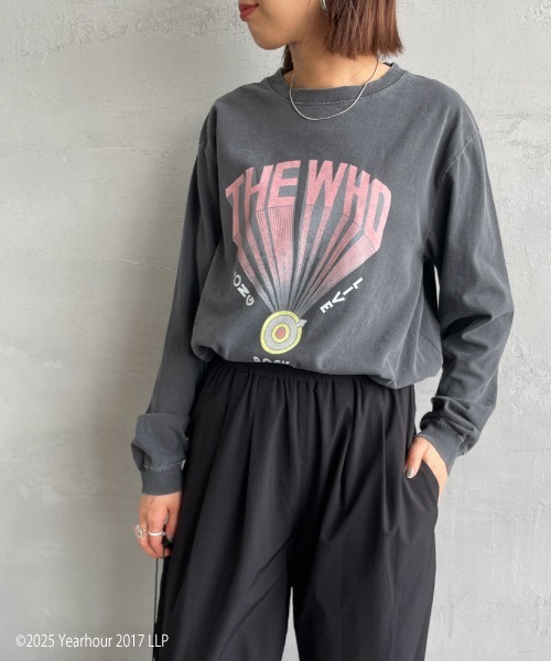 GOOD ROCK SPEED（グッドロックスピード）の「[GOOD ROCK SPEED/グッドロックスピード] 別注 THE WHO ロックプリントロンT（Tシャツ/カットソー・レディース・チャコールグレー・M/L/XL）」の17枚目の写真