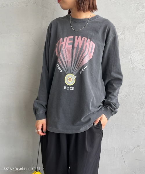 GOOD ROCK SPEED（グッドロックスピード）の「[GOOD ROCK SPEED/グッドロックスピード] 別注 THE WHO ロックプリントロンT（Tシャツ/カットソー・レディース・チャコールグレー・M/L/XL）」の21枚目の写真
