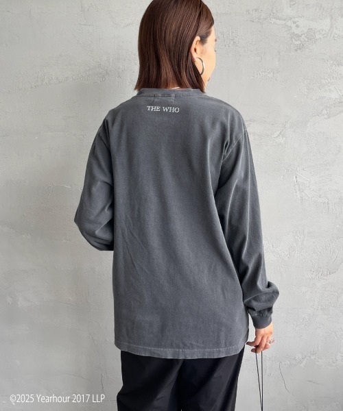 GOOD ROCK SPEED（グッドロックスピード）の「[GOOD ROCK SPEED/グッドロックスピード] 別注 THE WHO ロックプリントロンT（Tシャツ/カットソー・レディース・チャコールグレー・M/L/XL）」の11枚目の写真