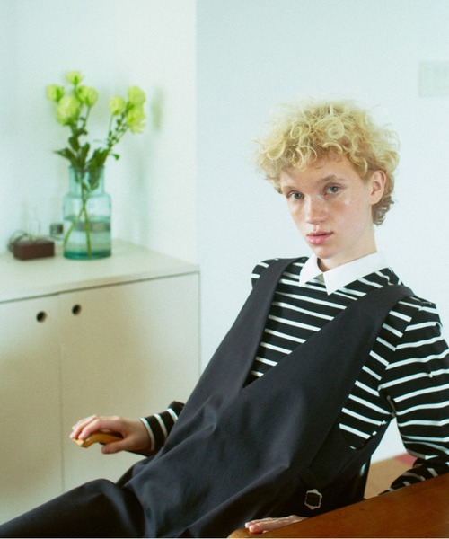 human woman☆ストレッチポンチジャンバースカート ヒューマンウーマン