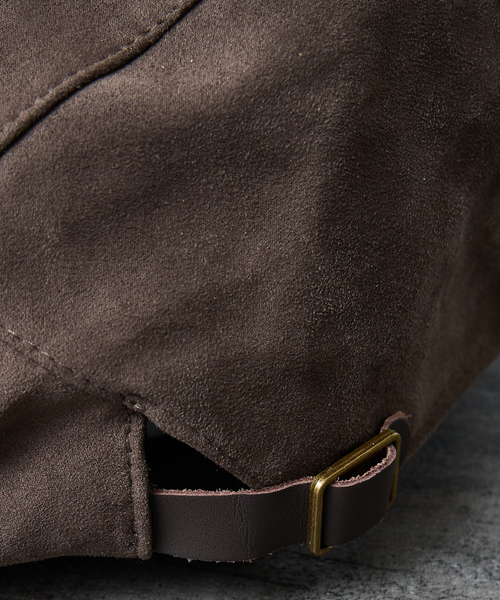 Ruben（ルーベン）の「【RUBEN/ルーベン】FAKE SUEDE HUNTING/フェイクスエードハンチング/フェイクスエード/カジュアル/ユニセックス【WEB限定】（ハンチング/ベレー帽・メンズ・グレー/ブラック/ベージュ・フリー）」の17枚目の写真