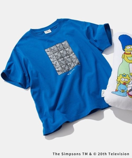 LEPSIM（レプシィム）の「【THE SIMPSONS／ザ・シンプソンズ】アソートプリントTSS　586556（Tシャツ/カットソー・レディース・チャコールグレー/ブルー/ピンク/オフホワイト・FREE）」の3枚目の写真