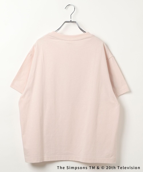 LEPSIM（レプシィム）の「【THE SIMPSONS／ザ・シンプソンズ】アソートプリントTSS　586556（Tシャツ/カットソー・レディース・チャコールグレー/ブルー/ピンク/オフホワイト・FREE）」の9枚目の写真