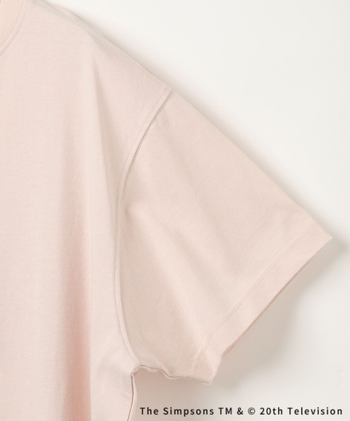 LEPSIM（レプシィム）の「【THE SIMPSONS／ザ・シンプソンズ】アソートプリントTSS　586556（Tシャツ/カットソー・レディース・チャコールグレー/ブルー/ピンク/オフホワイト・FREE）」の11枚目の写真