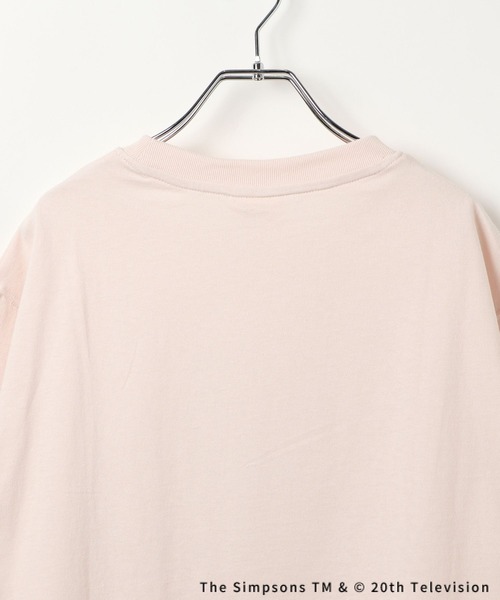 LEPSIM（レプシィム）の「【THE SIMPSONS／ザ・シンプソンズ】アソートプリントTSS　586556（Tシャツ/カットソー・レディース・チャコールグレー/ブルー/ピンク/オフホワイト・FREE）」の13枚目の写真
