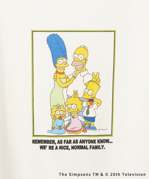 LEPSIM（レプシィム）の「【THE SIMPSONS／ザ・シンプソンズ】アソートプリントTSS　586556（Tシャツ/カットソー・レディース・チャコールグレー/ブルー/ピンク/オフホワイト・FREE）」の14枚目の写真