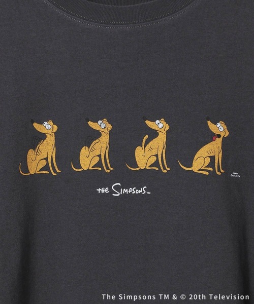 LEPSIM（レプシィム）の「【THE SIMPSONS／ザ・シンプソンズ】アソートプリントTSS　586556（Tシャツ/カットソー・レディース・チャコールグレー/ブルー/ピンク/オフホワイト・FREE）」の15枚目の写真