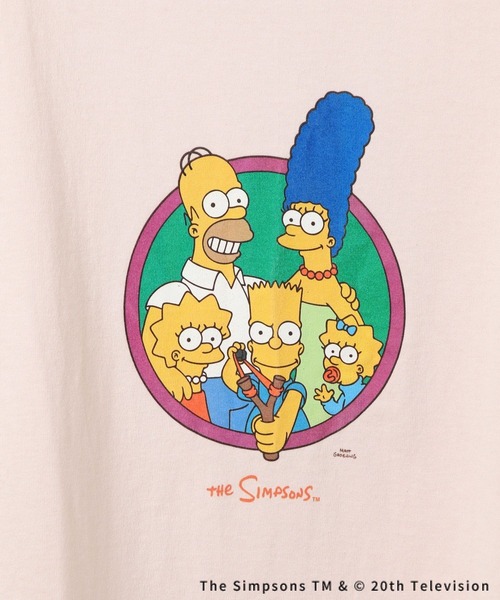 LEPSIM（レプシィム）の「【THE SIMPSONS／ザ・シンプソンズ】アソートプリントTSS　586556（Tシャツ/カットソー・レディース・チャコールグレー/ブルー/ピンク/オフホワイト・FREE）」の16枚目の写真