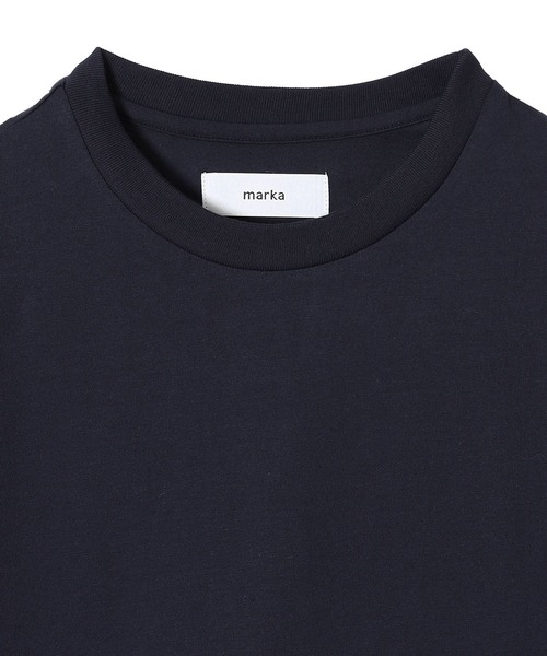 marka（マーカ）の「marka CREW NECK TEE M25B10CS01B（Tシャツ/カットソー・メンズ・ネイビー・2）」の3枚目の写真
