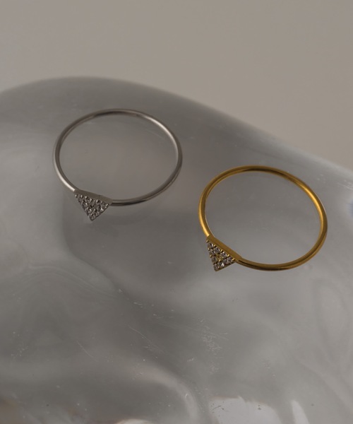 muku(ムク)の「RING/ZIRCONIA TRIANGLE(リング・レディース・シルバー/ゴールド・9/11)」の17枚目の写真