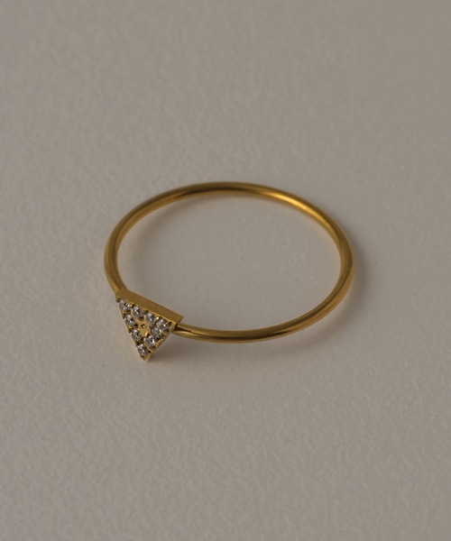 muku(ムク)の「RING/ZIRCONIA TRIANGLE(リング・レディース・シルバー/ゴールド・9/11)」の11枚目の写真