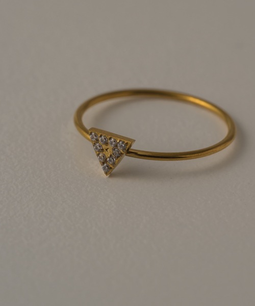 muku(ムク)の「RING/ZIRCONIA TRIANGLE(リング・レディース・シルバー/ゴールド・9/11)」の15枚目の写真