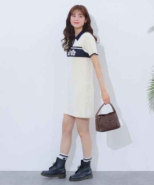 MARY QUANT（マリークワント）の「トップフラップ 2WAYショルダー（ショルダーバッグ・レディース・ブラック/ワイン/ターコイズブルー・FREE）」の20枚目の写真