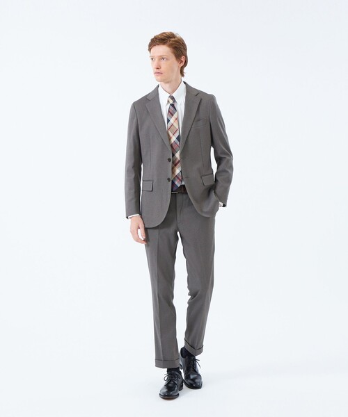 MACKINTOSH PHILOSOPHY（ﾏｯｷﾝﾄｯｼｭ ﾌｨﾛｿﾌｨｰ）の「ハウスチェック レギュラータイ（ネクタイ・メンズ・ベージュ系その他4・FREE）」の3枚目の写真