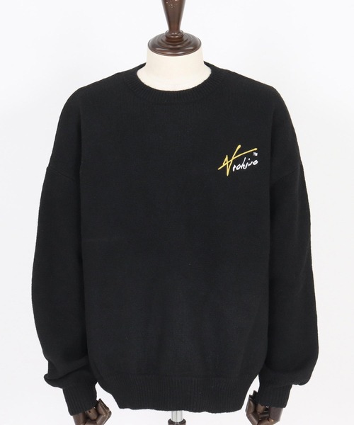 ADAM PATEK(アダムパテック)の「msw1756-archive shaggy crest crewneck ニット(AP2521027)(ニット/セーター・メンズ・ブラック×レッド/ブラック×イエロー・1/2)」の16枚目の写真