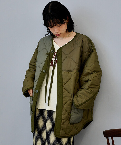 お値下げ今期完売フリーダfreada パッチワークキルトコート　フリークスストア 新品 Freada パッチワークキルトコート - メルカリ