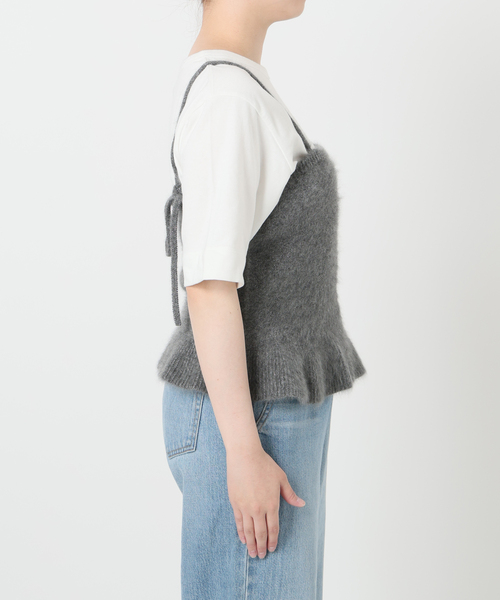 IENA LA BOUCLE（イエナラブークル）の「IENA LA BOUCLE ファーニットキャミソール（キャミソール・レディース・ホワイト/ピンク系その他・FREE）」の13枚目の写真